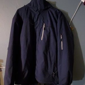 Free Country Navy Blue Windbreaker